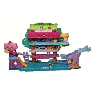 Polly Pocket Pollyville Pet Adventure‎ 3 Story Expandable Treehouse Play Set